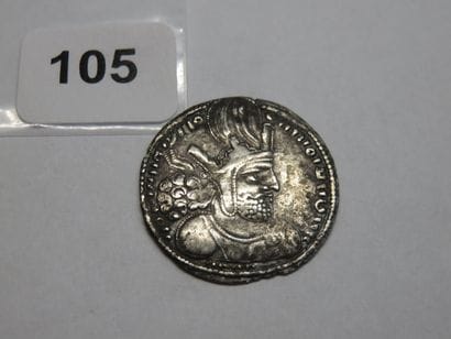 Monnaie - Sassanide (royaume) - Shapour Ier...