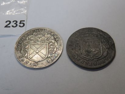 Jetons - Maire de Nantes - Lot de 2 Jetons...