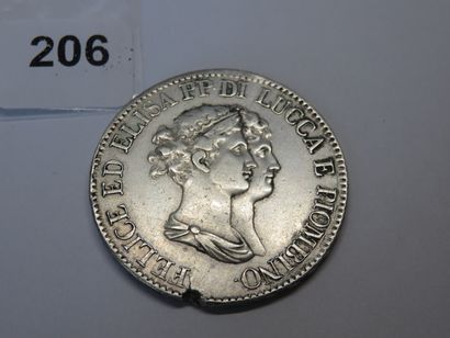 Monnaie Napoléonienne - Principauté de Lucques...