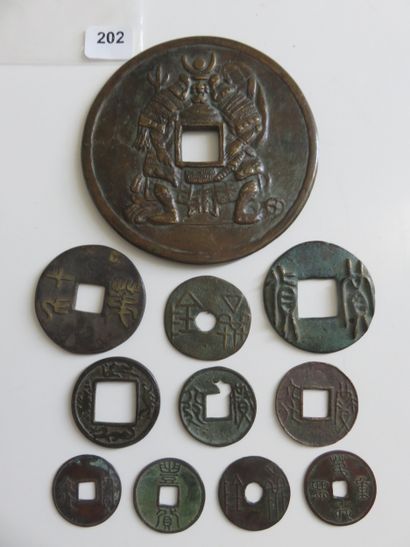 Amulettes diverses - Lot de 11 amulettes...