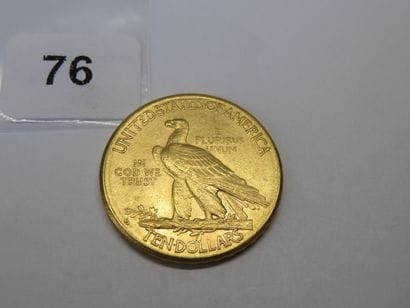 Gold coin - USA - 10 Dollars Indian Head...