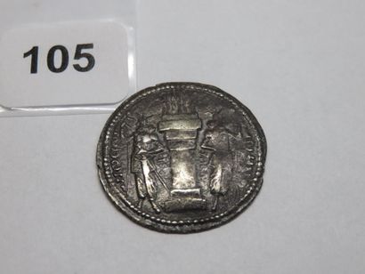 Monnaie - Sassanide (royaume) - Shapour Ier...