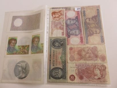 Banknotes - Collection of 23 banknotes, including...