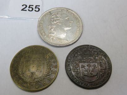 Tokens - Mayor of Tours - Lot of 3 tokens:...