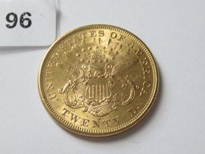 Gold coin - USA - 20 Dollars Liberty crowned...