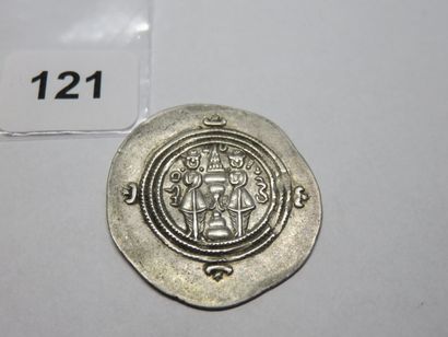 Monnaie - Sassanide (royaume) - Chosroès...