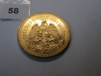 Gold coin - Mexico - 50 Pesos 1947 (41.66...