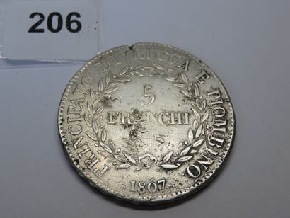 Monnaie Napoléonienne - Principauté de Lucques...