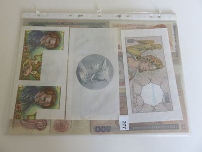 Banknotes - Collection of 23 banknotes, including...