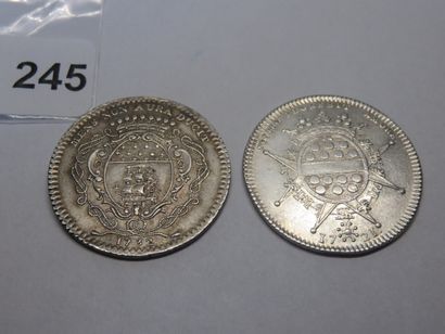 Jetons - Maire de Nantes - Lot de 2 Jetons...