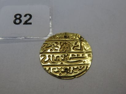 Gold pseudo-coin imitating an early Ottoman...