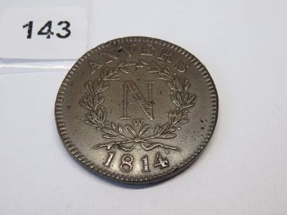 Monnaie Obsidionale - France - 10 Centimes,...
