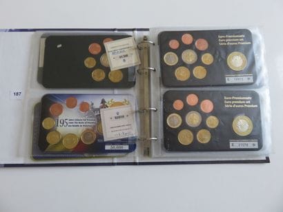 Monnaies - Euros - Collection de monnaies...