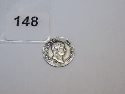 Monnaie - France - Quart de Franc Bonaparte...