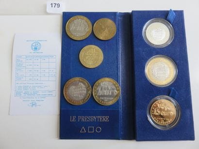 Monnaies Euros temporaires - France - Lot...