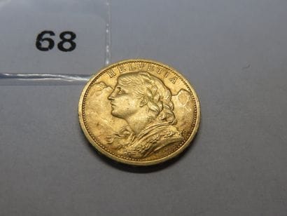 Gold coin - Switzerland - 20 Francs Vreneli...