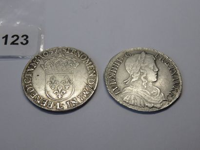 Monnaies Royales - Louis XIV - Lot de 2 x...