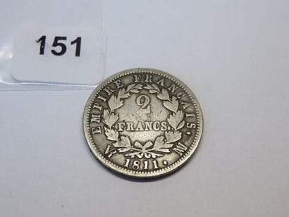 Monnaie - France - 2 Francs Napoléon Ier,...