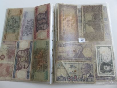 Banknotes - Collection of 23 banknotes, including...