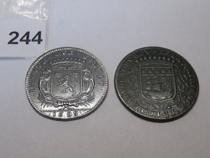 Jetons - Maire de Nantes - Lot de 2 Jetons...