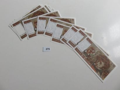 Banknotes - France - Lot of 37 banknotes...