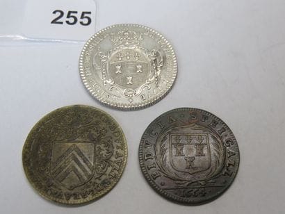 Tokens - Mayor of Tours - Lot of 3 tokens:...