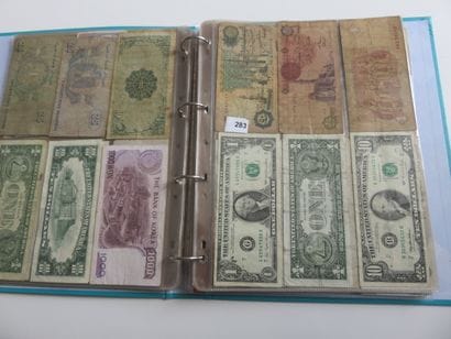Banknotes - Lot of 238 various banknotes...