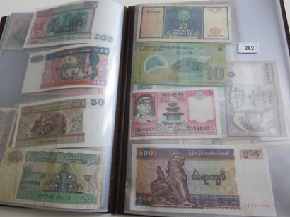 Banknotes - Collection of 179 various banknotes...