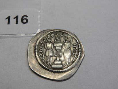 Monnaie - Sassanide (royaume) - Chosroès...