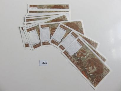Banknotes - France - Lot of 37 banknotes...