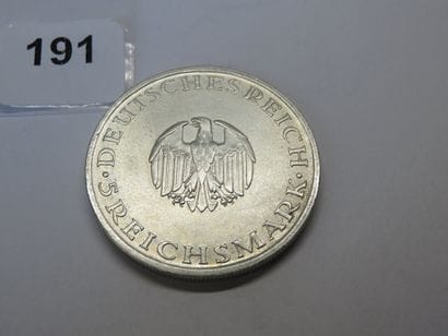 Monnaie - Allemagne - 5 Reichsmark Gotthold...