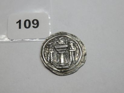Monnaie - Sassanide (royaume) - Shapour III...