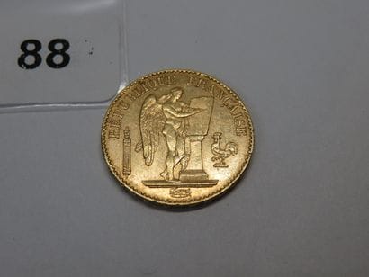 Gold coin - France - 20 Francs Génie 1896...