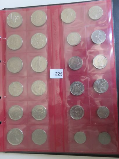Monnaies - Collection de 145 monnaies dont...