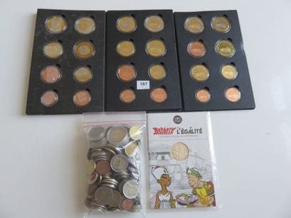 Monnaies - Euros - Collection de monnaies...