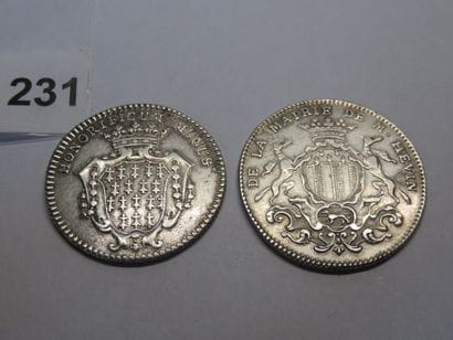 Jetons - Echevins et Maire de Rennes - Lot...