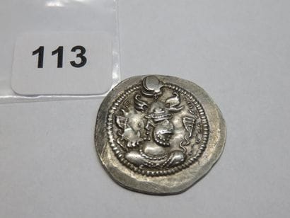 Monnaie - Sassanide (royaume) - Peroz Ier...