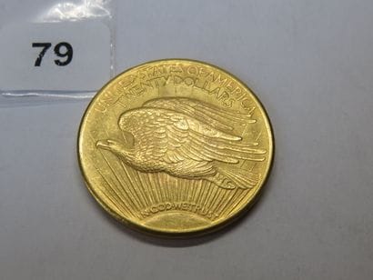 Gold coin - USA - 20 Dollars Saint Gaudens...