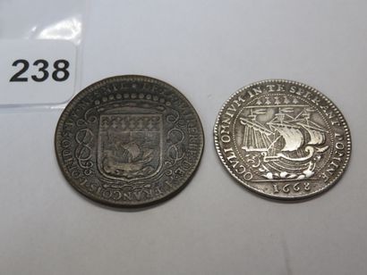 Jetons - Maire de Nantes - Lot de 2 Jetons...