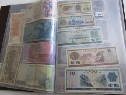 Banknotes - Collection of 179 various banknotes...