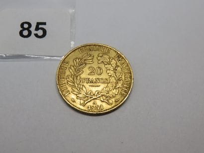 Gold coin - France - 20 Francs Cérès 1851...