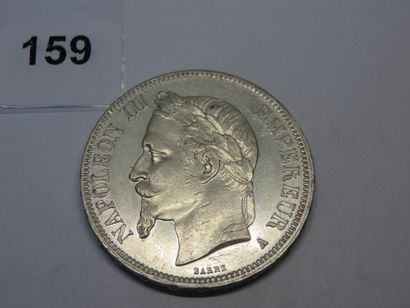 Monnaie - France - 5 Francs Napoléon III...
