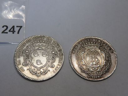 Jetons - Maire de Nantes - Lot de 2 Jetons...