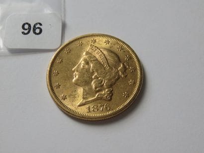 Gold coin - USA - 20 Dollars Liberty crowned...