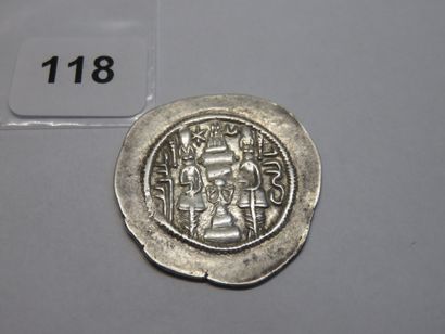 Monnaie - Sassanide (royaume) - Hormizd IV...
