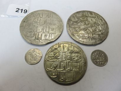 Monnaies - Turquie - Abdu Hamid I (Ah 1187-1203...