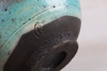 Christien FABRE born 1951
Ceramic bowl (raku),...