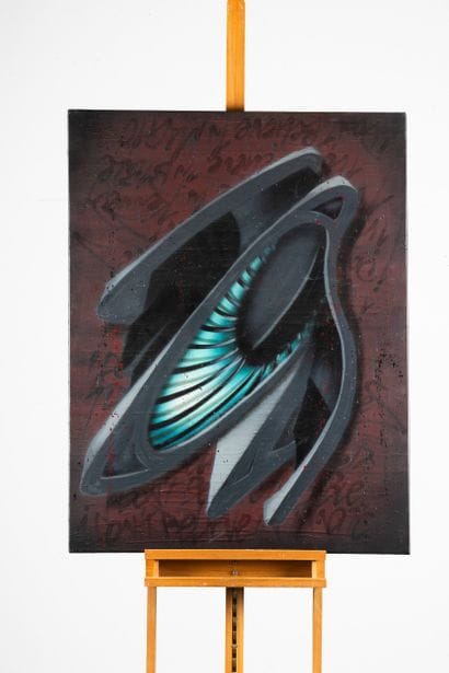 DEFT ONE
Untitled
Acrylic on canvas, signed...