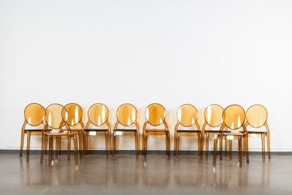 CONTEMPORARY WORK
Ten chairs in smoked plexiglass
Edition...