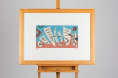 Henri GOETZ 1909-1989
Untitled
Color lithograph...